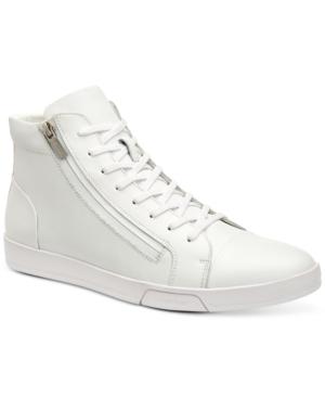 Calvin Klein Men's Berke Leather High-top Sneakers Men's Shoes