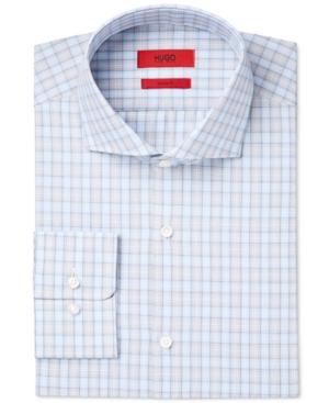 Hugo Boss Men's Slim-fit Check Dress Shirt