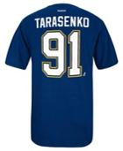 Reebok Men's Short-sleeve Vladimir Tarasenko St. Louis Blues Nhl Player T-shirt