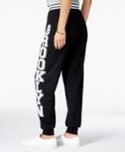 Ultra Flirt Juniors' New York City Graphic Jogger Pants