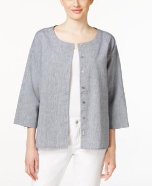 Eileen Fisher Chambray Shirt