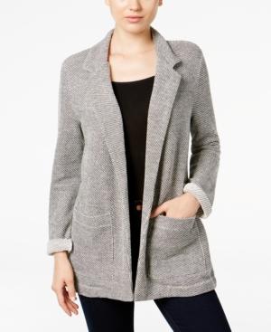 Style & Co. Open-front Terry Blazer, Only At Macy's