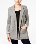 Style & Co. Open-front Terry Blazer, Only At Macy's