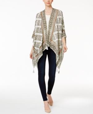 Vince Camuto Mumbai Medallions Cape