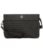 Giani Bernini Woven Leather Mini Crossbody, Only At Macy's