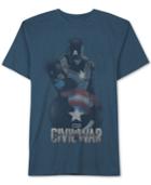 Jem Men's Captain America Civil War T-shirt