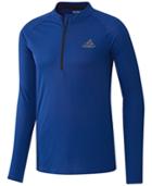 Adidas Men's Climalite Half-zip Shirt