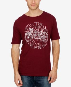 Lucky Brand Men's Thrill Of Speed Motorcycle T-shirt