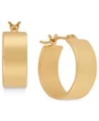 Kenneth Cole New York Earrings, Gold-tone Small Hoop Earrings