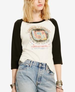 Denim & Supply Ralph Lauren Raglan Graphic-print T-shirt