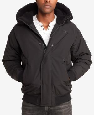 Sean John Men's Hooded Bomber Jacket