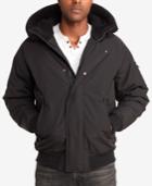 Sean John Men's Hooded Bomber Jacket