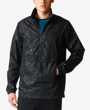 Adidas Originals Men's Printed Half-zip Coaches Jacket