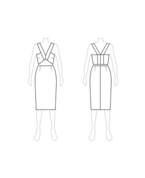 Customize: Switch To Petti-length Pencil Skirt - Fame And Partners Petti-length Pencil Dress