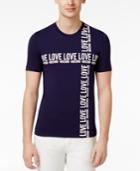 Love Moschino Men's Slim-fit Graphic Print T-shirt