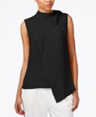 Rachel Rachel Roy Mock-neck Asymmetrical Top, Created For Macy's