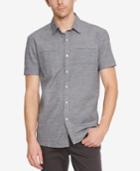 Kenneth Cole New York Men's Slub Short-sleeve Shirt