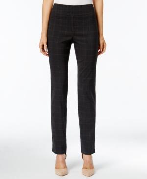 Charter Club Plaid Slim-leg Pants, Only At Macy's