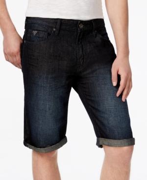 Guess Men's Classic-fit Straight-leg Denim Shorts