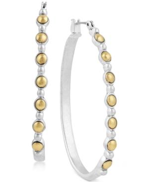 Lucky Brand Two-tone Hoop Earrings