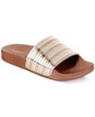 Kenneth Cole Reaction Women's Pool Pipes Pool Slides Women's Shoes