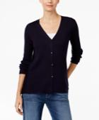 Eileen Fisher Ribbed Wool Cardigan, A Macy's Exclusive