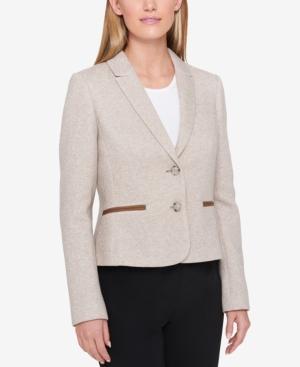 Tommy Hilfiger Two-button Elbow-patch Blazer