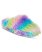 Betsey Johnson Xox Trolls Splash Fuzzy Slippers, Only At Macy's Women's Shoes