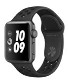Apple Watch Nike+ 38mm Space Gray Aluminum Case With Anthracite/black Nike Sport Band Mq162ll A