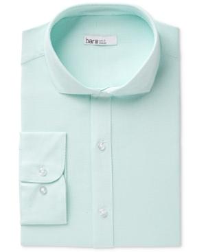 Bar Iii Men's Slim-fit Stretch Easy-care Diamond Line Dress Shirt, Created For Macy's