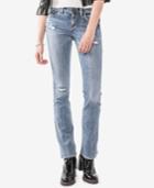 Silver Jeans Co. Avery Ripped Slim Bootcut Jeans