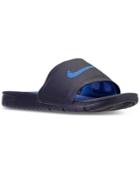 Nike Men's Benassi Solarsoft Slide Sandals From Finish Line