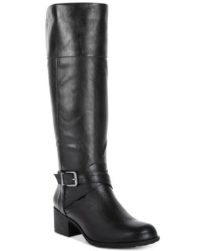Style & Co Venesa Wide-calf Riding Boots, Created For Macy's Women's Shoes