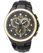Citizen Men's Chronograph Eco-drive Black Ion-plated Stainless Steel Bracelet Watch 42mm At0908-52e - A Macy's Exclusive