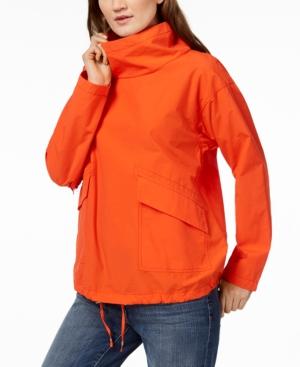 Eileen Fisher Organic Popover Drawstring Jacket