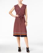 Tommy Hilfiger Printed Border Shirtdress, Only At Macy's