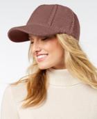 I.n.c. Cable-knit Packable Baseball Cap, Created For Macy's
