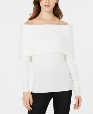 Xoxo Juniors' Eyelash Off-the-shoulder Sweater