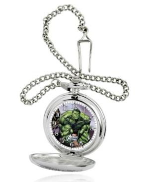 Marvel Hulk Men's Silver Alloy Pocket Watch