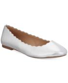 Esprit Odette Scalloped Ballet Flats Women's Shoes