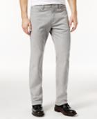 Alfani Men's Straight-fit Gray Wash Jeans, Only At Macy's