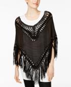 Steve Madden Crochet Poncho