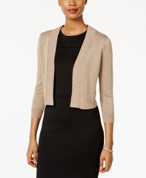 Jessica Howard Glitter Knit Shrug