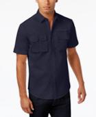 Sean John Men's Stretch Twill Shirt, Only At Macy's