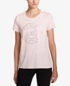 Tommy Hilfiger Sport Metallic Logo T-shirt, A Macy's Exclusive Style