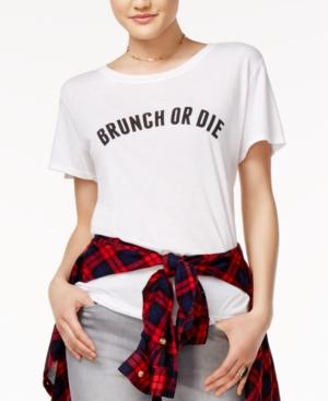 Sub Urban Riot Cotton Brunch Or Die Graphic T-shirt