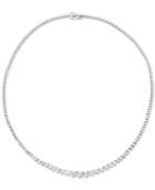 Diamond Fancy 17 Collar Necklace (15 Ct. T.w.) In 14k Gold