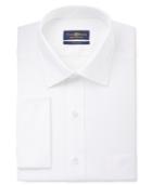 Club Room Big And Tall Wrinkle Resistant White French Cuff Dress Shirt, Only At Macys