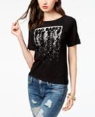Guess Bad Babes Sequined Graphic T-shirt