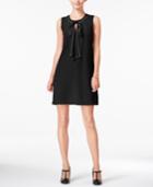 Maison Jules Bow-detail Shift Dress, Only At Macy's